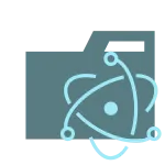 Electron SVG Icon